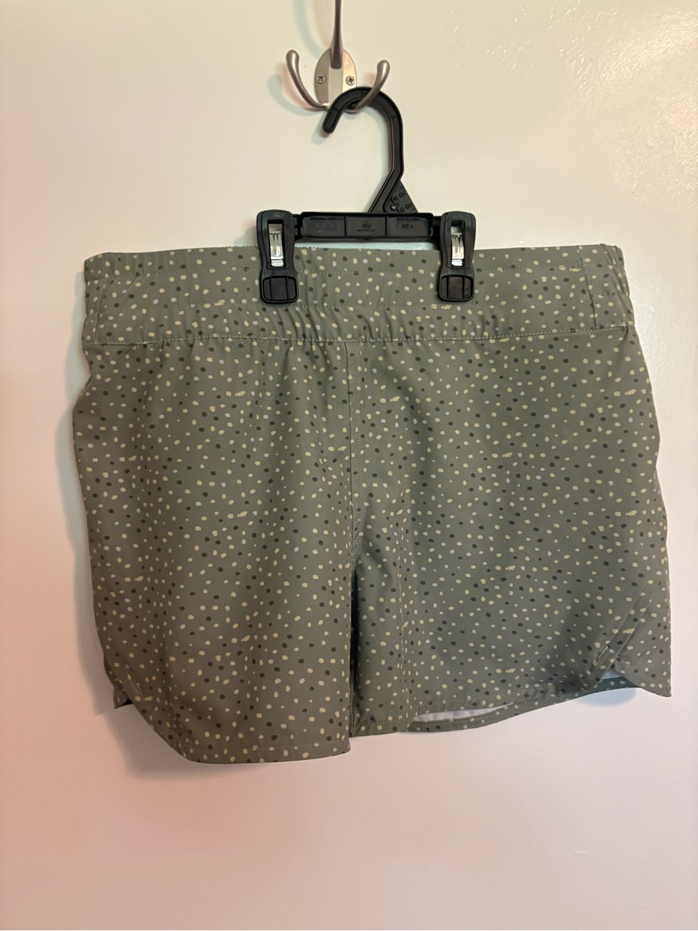 Bass Pro Shops Olive Polka Dot Athletic Shorts